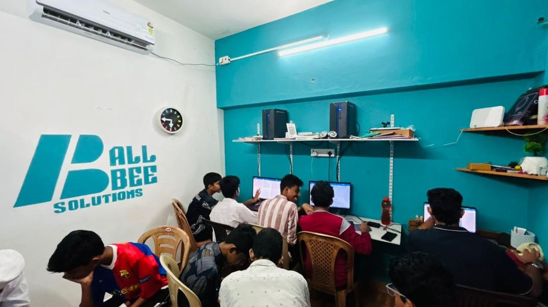 Hands-on classroom training at AllBee Nagore